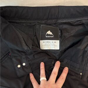 Burton Small Black Snowboarding Pants